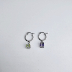 Argollas de acero quirúrgico cubo