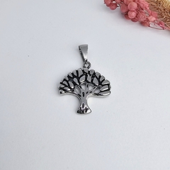 Dije de acero quirúrgico árbol