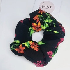 Scrunchie Green Garden