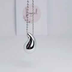 Cadena acero trendy gota - comprar online