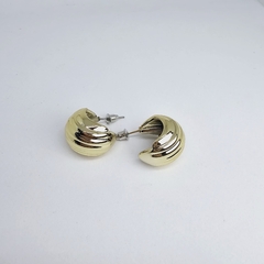 Aros dorados trendy - comprar online