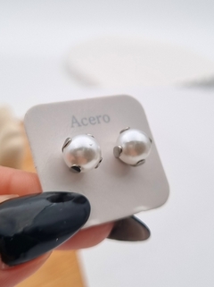 Aros de acero quirúrgico Perlitas medianas