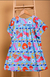 Vestido Fabulosa - Fundo do Mar