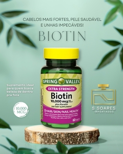 Biotin 10000 mcg de 60 comprimidos - loja online