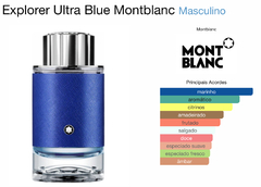 Perfume Explorer Ultra Blue by Montblanc 100ml EDP Masculino - comprar online