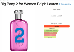 Perfume Polo Big Pony 2 by Ralph Lauren feminino EDT 100ml - comprar online