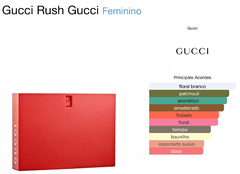 Perfume Gucci Rush 75ML - comprar online