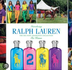 Perfume Polo Big Pony 2 by Ralph Lauren feminino EDT 100ml - S SOARES IMPORTADOS