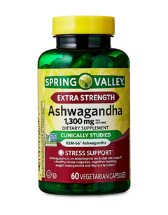 Ashwagandha 1,300 MG com 60 comprimidos - comprar online