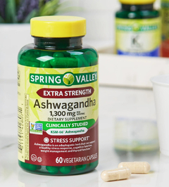 Ashwagandha 1,300 MG com 60 comprimidos - loja online
