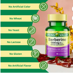 Berberina 1200mg Com 40 Cápsulas - comprar online