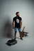 LONG LINE SMILE GORILLAZ PRETA - comprar online