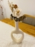 Florero Love Beige jaspeado