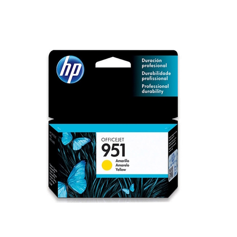 Cartucho Tinta HP 951 Amarelo, 8ml, Original - CN052AL