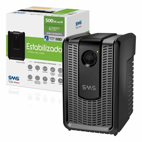Estabilizador Revolution Speedy 500VA, Bivolt 115V, USP500Bi - 16620 - SMS