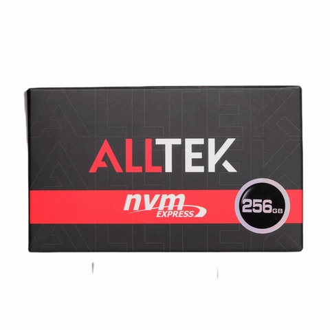 SSD 256GB Alltek, M.2 NVMe, Leitura: 1700MB/s, Gravação: 2.200MB/S - ATKSSDN256