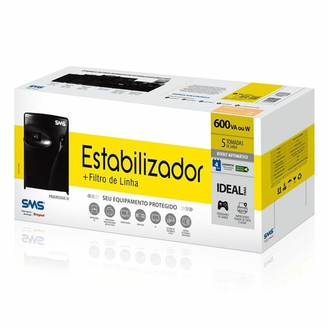 Estabilizador Revolution Speedy 600VA, Bivolt 115V, USP600Bi - 16215 - SMS