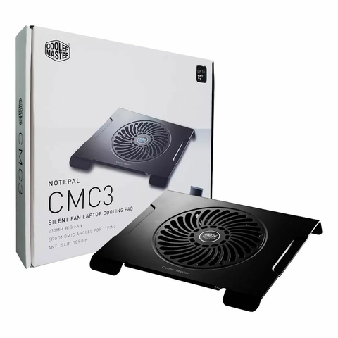 Suporte Para Notebook 15´´, 1 Fan, 200mm, Preto - R9-NBC-CMC3-GP - Cooler Master