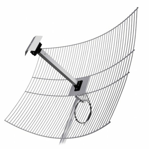 Antena Wireless Aquário Grade Externa 2.4GHz 25DBI - MM-2425