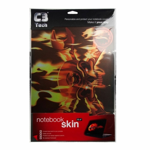 Adesivo Skin, Para Notebook 15,6" - SN-1001 - C3Tech