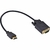 Cabo Conversor, HDMI Macho x VGA Fêmea, 1080i, 30CM, Preto - 23414 - Vinik