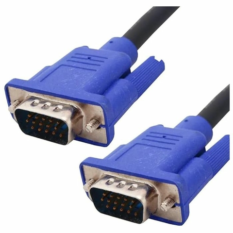 Cabo VGA Monitor HD15M x HD15M, 28 AWG, 15 Pinos, 40 M, Preto - 18723 - Pcyes
