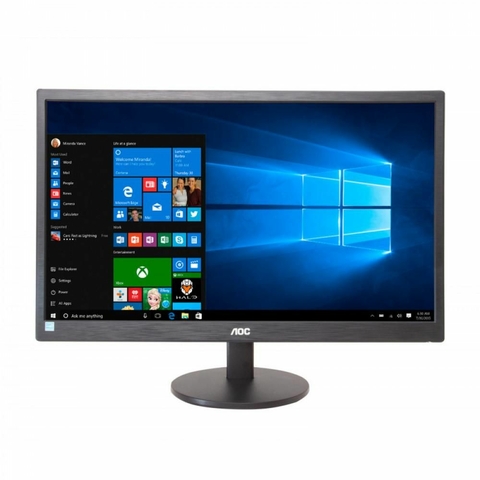 Monitor Widescreen Led, 21,5", Hdmi, Vga, Wide, Full HD, 1920 x 1080, 60Hz, Preto - E2270SWHEN - Aoc