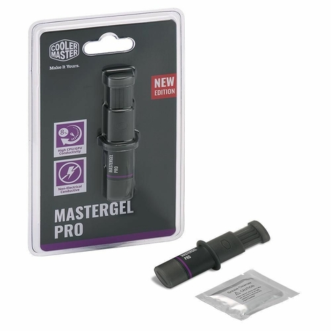 Pasta Térmica, Mastergel Pro, 1.5g, 8W/m-K, Cinza - MGY-ZOSG-N15M-R2 - Cooler Master