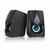 Caixa De Som C3Tech, Speaker 2.0 Led, 6W, 180Hz a 20KHz, Preta - SP-L60BK na internet