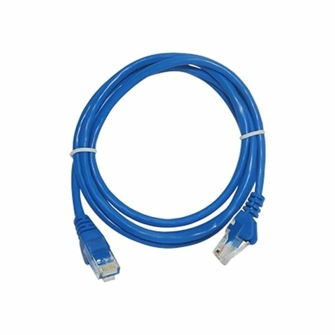 Cabo de Rede Patch Cord, Cat5e, 26awg, Padrao 568B, 1.0 M, Azul - CY-PC1.0M-5-BL - Seccon