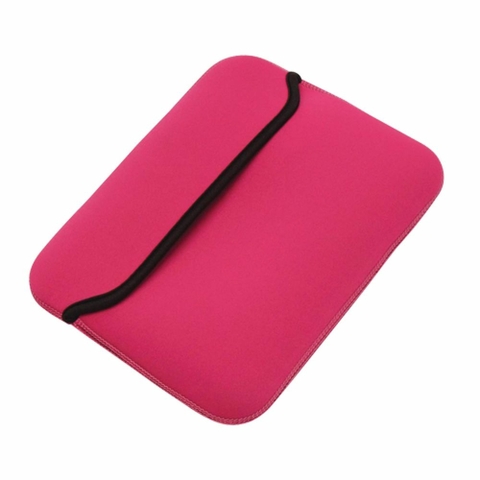 Case Neoprene Para Tablets, Leve e Prática, Preto/Rosa - NB8100 - Integris
