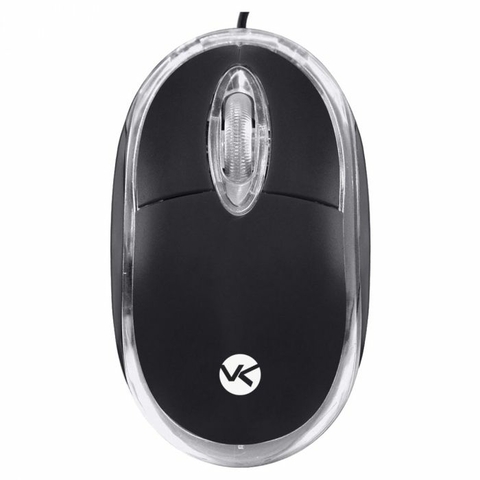 Mouse Opt, USB, 800DPI, Led Vermelho, Preto, 1,35m - MB-10 - Vinik