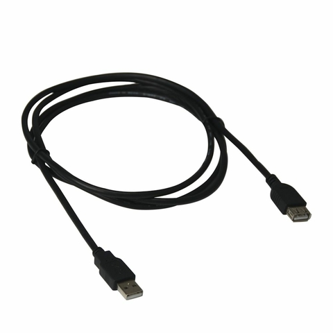 Cabo Extensor, USB AM x USB AF, 480 Mbps, 5 M, Preto - PC-USB5002 - PlusCable