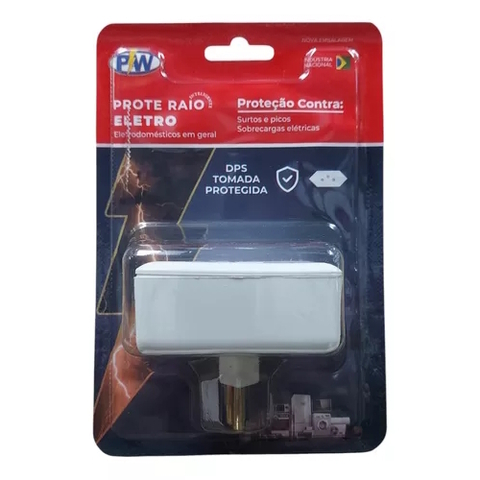 Protetor Prote Raio Eletro Eletronicos Geral 220V/10A 2200W - 204 - PW