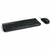 Kit Teclado + Mouse, USB, Wired 600 Desktop ABNT2, 800DPI, Com Fio, Preto - APB00005 - Microsoft - comprar online