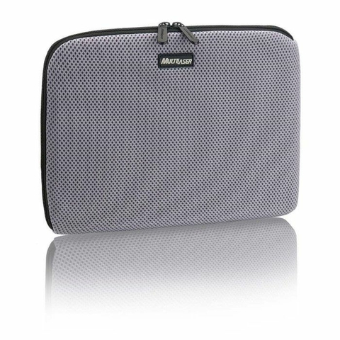 Case Neoprene Para Netbook, até 10"polegadas, Cinza - BO081 - Multilaser