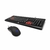 Kit Teclado + Mouse Gamer, USB, ABNT2, Linux, 1.600 DPI, Com Fio, Preto KM100 - HP - Bittek
