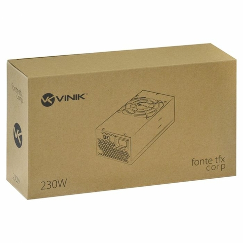 Fonte TFX 230W, Slim Corp, 110/220V, 50/60Hz - VFT230 - Vinik