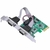 Placa PCI-E, 2 Serial + 1 Paralela, RS232 X1, 50Bps a 16Mpbs - P2IE-LP - Vinik na internet