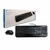 Kit Teclado + Mouse, USB, Wired 600 Desktop ABNT2, 800DPI, Com Fio, Preto - APB00005 - Microsoft
