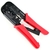Alicate de Crimpar PlusCable, com Catraca, RJ11, RJ12, RJ45, vermelho, LT-C20