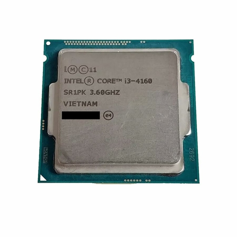 Processador Intel Core I3-4160, 1155, 3.6GHz, 4TH, 4° Geração