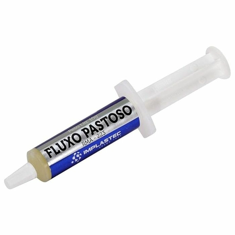 Fluxo Para Solda Pastoso, Seringa, 10G - PAFP1010CX - Implastec