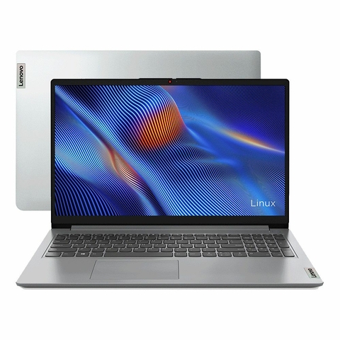 Notebook Lenovo IdeaPad 1 AMN7BR, AMD Ryzen R5-7520U, 8GB, 256GB SSD, 15.6" HD, Linux, Cloud Grey