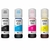 Kit com 4 Garrafas de Tinta 4 Cores Epson T544-4, L1110, L1250, L3110, L3150, L3250, L5190, Original 65ml - comprar online