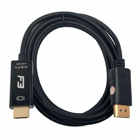 Cabo Conversor Displayport x HDMI 4k, 3D, 1.8M - JC-CB-DMI18 - F3