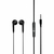 Fone De Ouvido Intra-Auricular , Com Microfone Omnidirecional, 1,10m, Preto - EH104 - Lecoo na internet