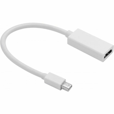 Cabo Conversor, Mini DisplayPort Macho x HDMI Fêmea, 15CM, Branco - 23534 - Vinik