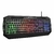 Teclado Gamer, USB, ABNT2, Led RGB, Windows 7, 8, 10, 1.45m, Preto - KG-80BK - C3Tech na internet