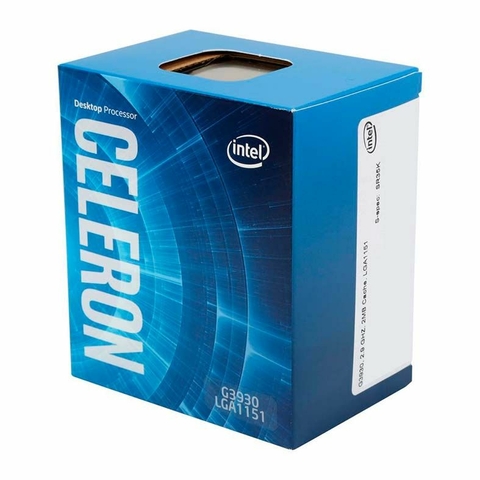 Processador Intel Celeron G3930, 2.9GHZ, LGA1151, Cache 2MB, 7° Geração - BX80677G3930